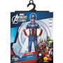 Voir la diapositive 2 : RUBIES Déguisement Classique Captain America Avengers Taille L - 7/8 ans