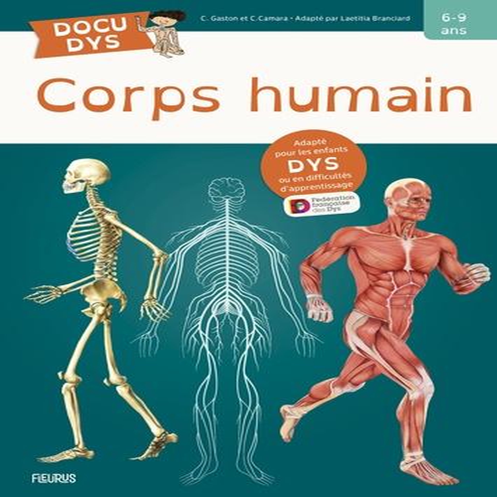 CORPS HUMAIN [ADAPTE AUX DYS], Gaston Claudine