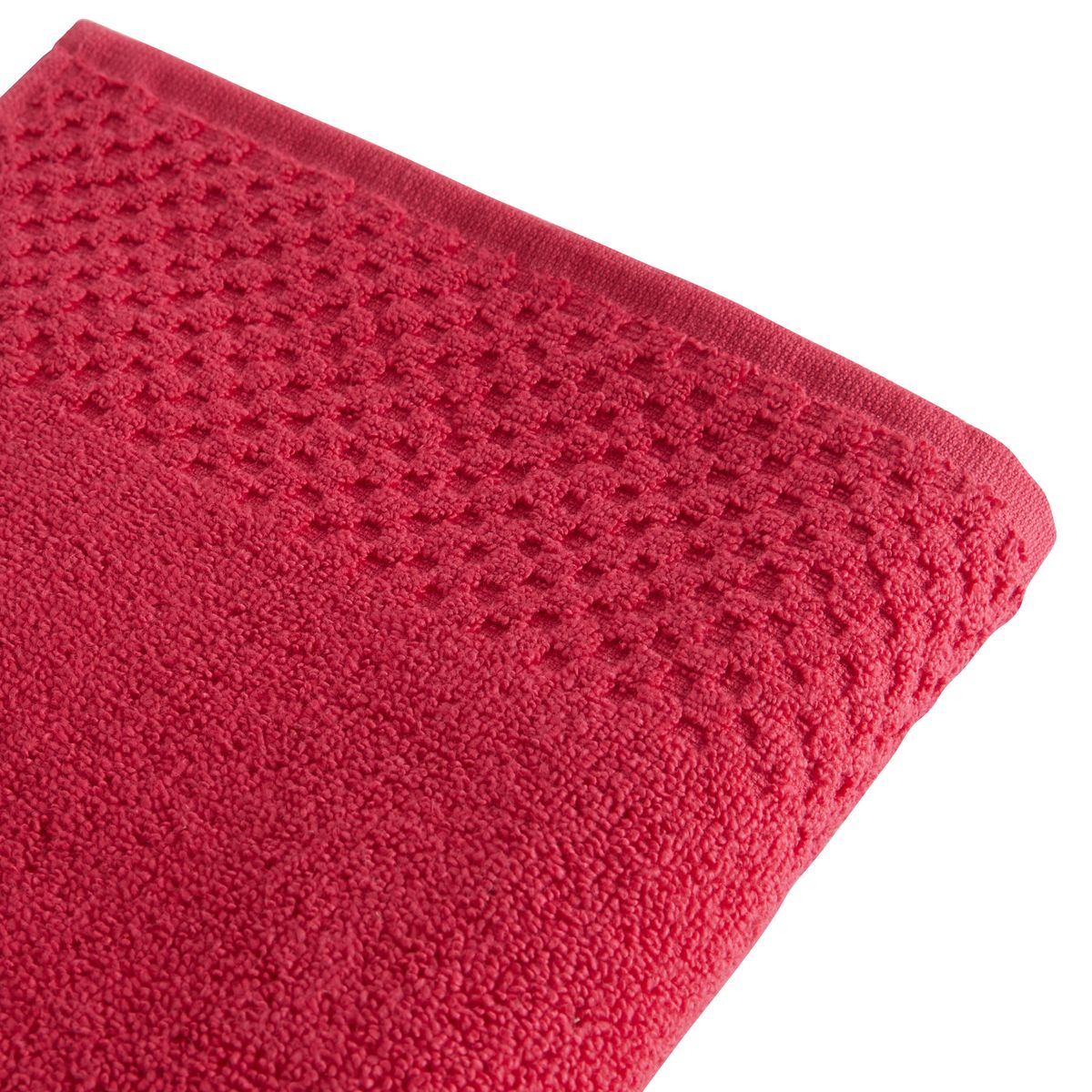 ACTUEL Drap de de bain uni en coton qualité zéro twist  500 g/m²