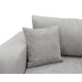 Voir la diapositive 5 : BEST MOBILIER Nicole - canapé droit 4 places convertible avec coffre en tissu