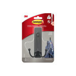 CENTRALE BRICO Crochet réutilisable, COMMAND noir 1.8 kg