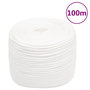 Voir la diapositive 1 : VIDAXL Corde de bateau Blanc complet 8 mm 100 m Polypropylene