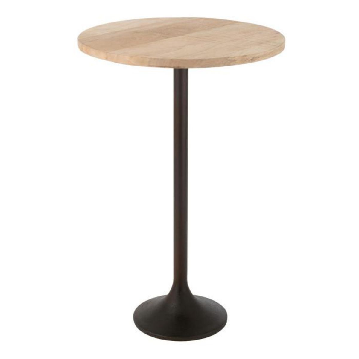 Paris Prix Table de Bar en Bois  Duncan  100cm Naturel