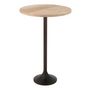 Voir la diapositive 1 : Paris Prix Table de Bar en Bois  Duncan  100cm Naturel