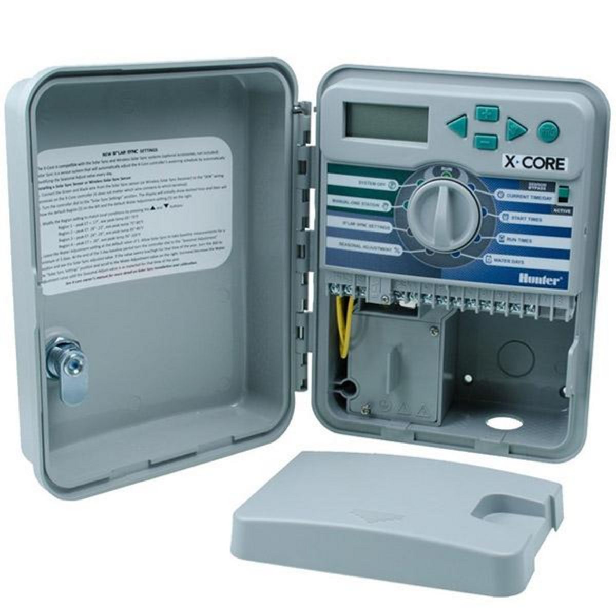 Hunter Programmateur extérieur 4 stations 3 programmes - xc-401-e