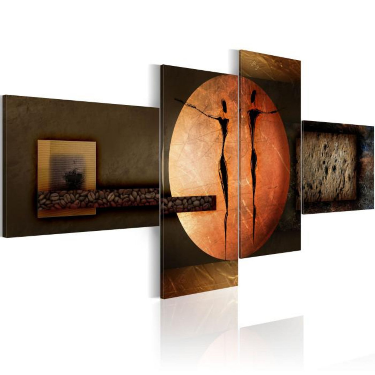 Paris Prix Tableau Imprimé II  Couleurs de la Terre