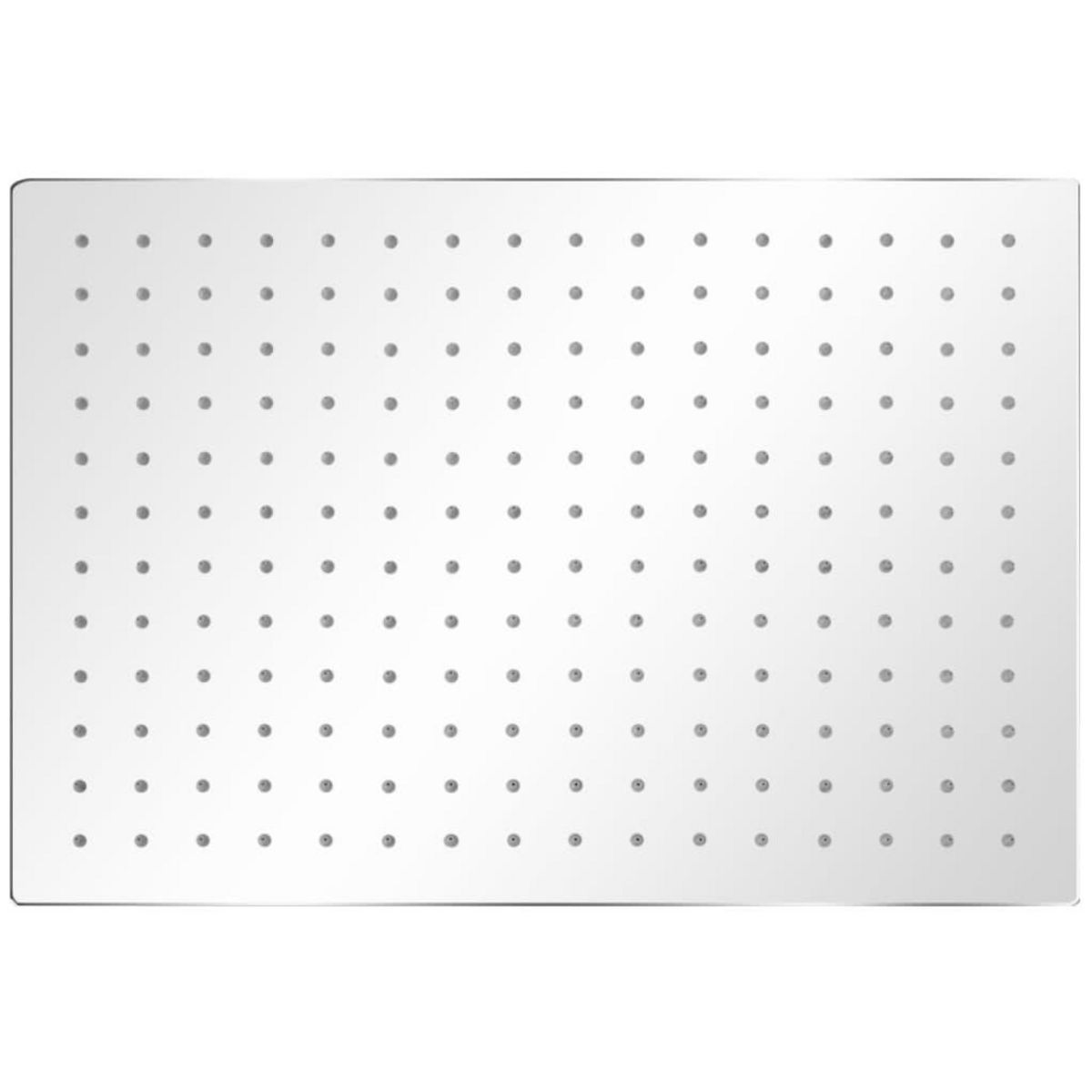 VIDAXL Pomme de douche plongeante 2 pcs Acier inoxydable 30x40 cm