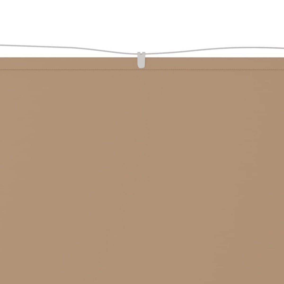 VIDAXL Auvent vertical Taupe 140x360 cm Tissu oxford
