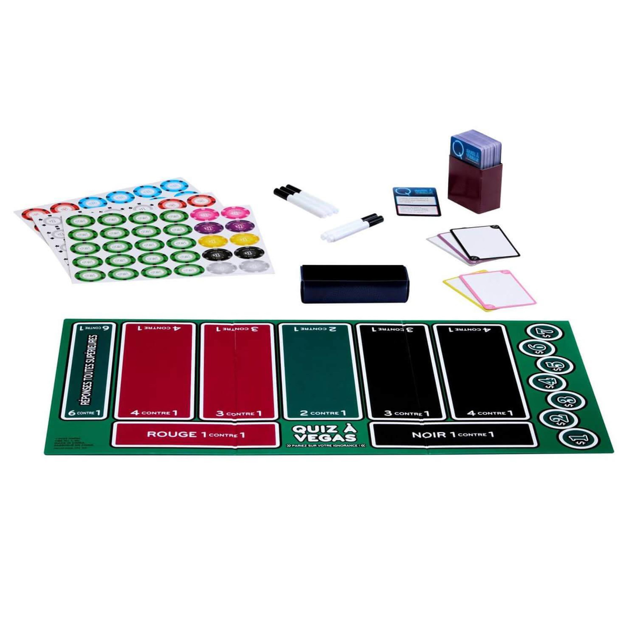 Voir la diapositive 3 : MATTEL Jeu d ambiance Mattel Quiz à Vegas
