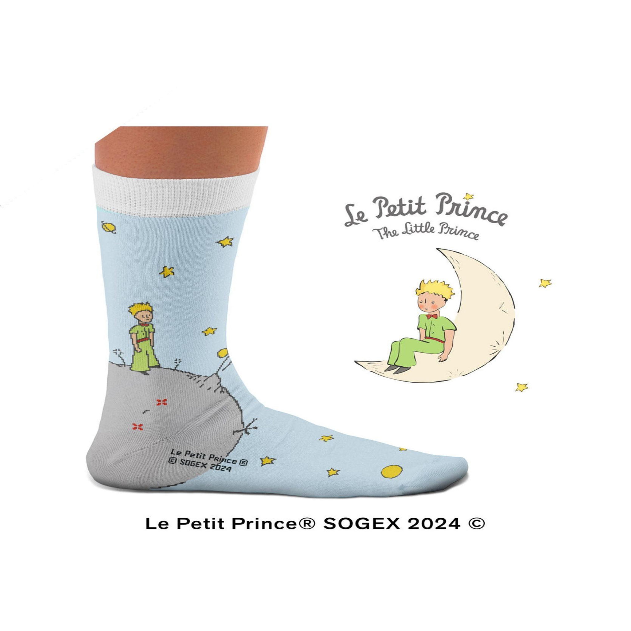 Voir la diapositive 2 : SOCK AFFAIRS Chaussettes astéroïde b-612, le petit prince