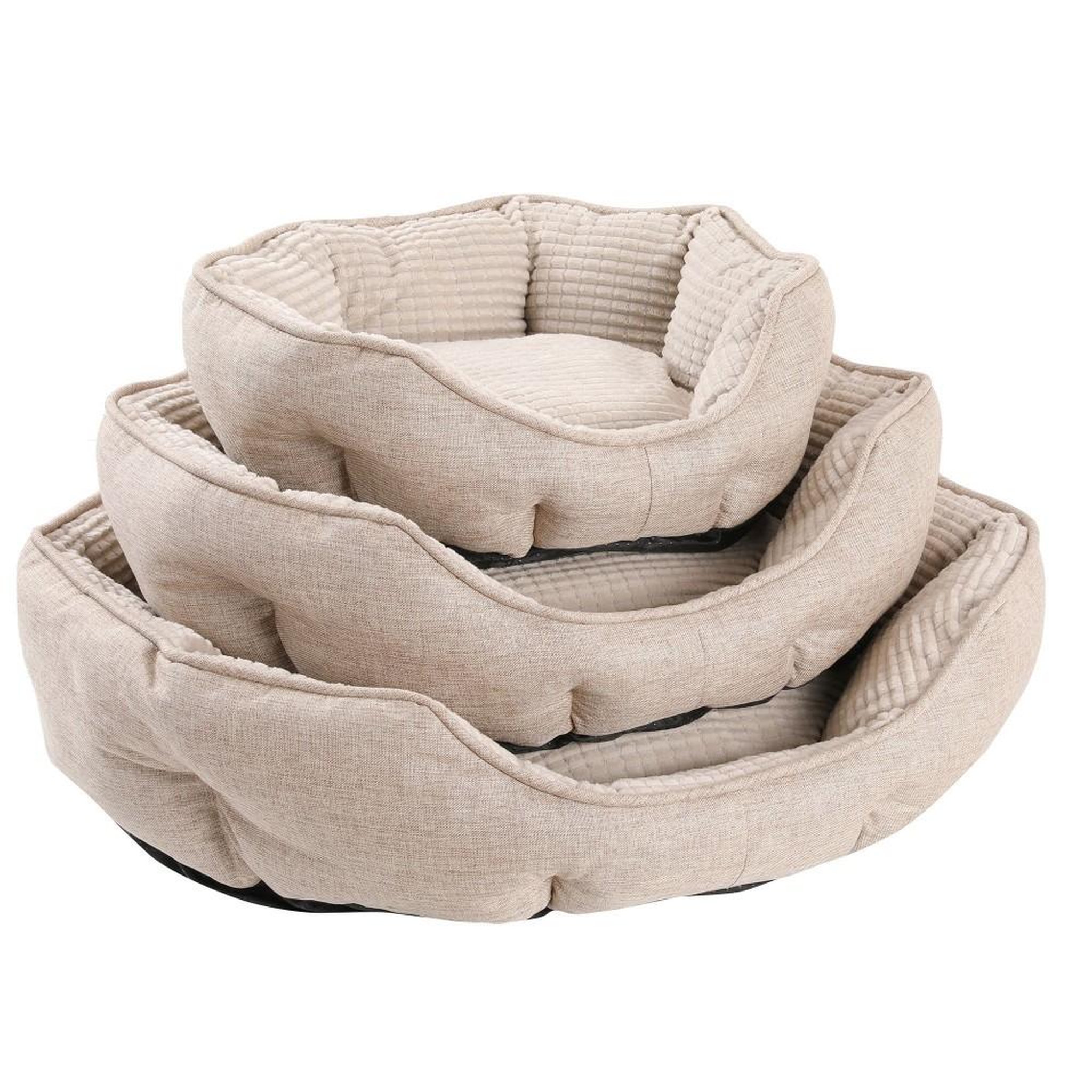 Voir la diapositive 4 : MON AMI LUKI Panier ovale toucher soft antiderapant pour chien
