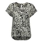 JACQUELINE DE YONG Blouse Beige/ à Motifs Femme JDY Piper. Coloris disponibles : Noir