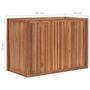 Voir la diapositive 6 : VIDAXL Lit sureleve 100x50x70 cm Bois de teck solide