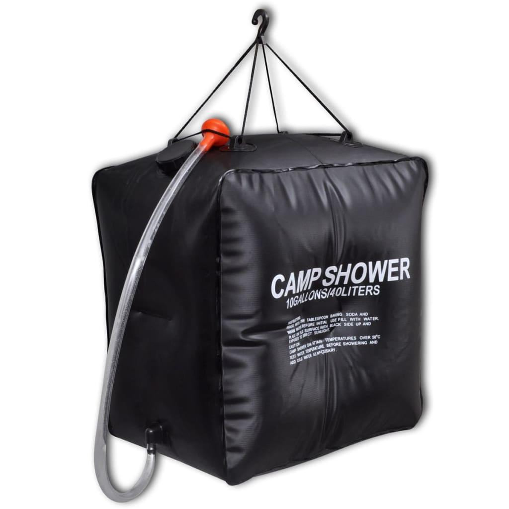 VIDAXL Douche solaire de camping et voyage 40 L