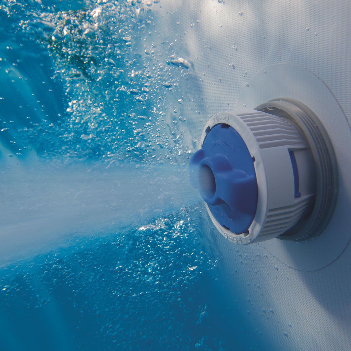 BESTWAY Kit Piscine tubulaire ronde Power Steel Frame Pools 6,10x1,22m