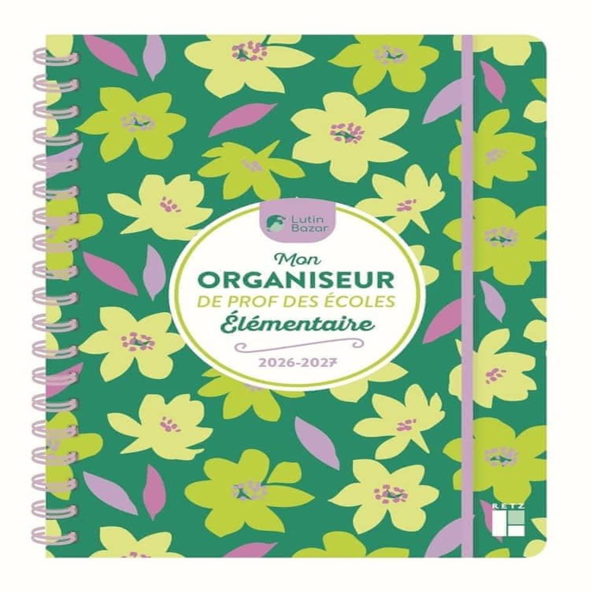 MON ORGANISEUR DE PROF DES ECOLES ELEMENTAIRE. EDITION 2026-2027, Lutin Bazar