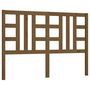 Voir la diapositive 2 : VIDAXL Tete de lit Marron miel 146x4x100 cm Bois massif de pin