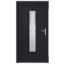 Voir la diapositive 3 : VIDAXL Porte d'entree anthracite 108x208 cm PVC