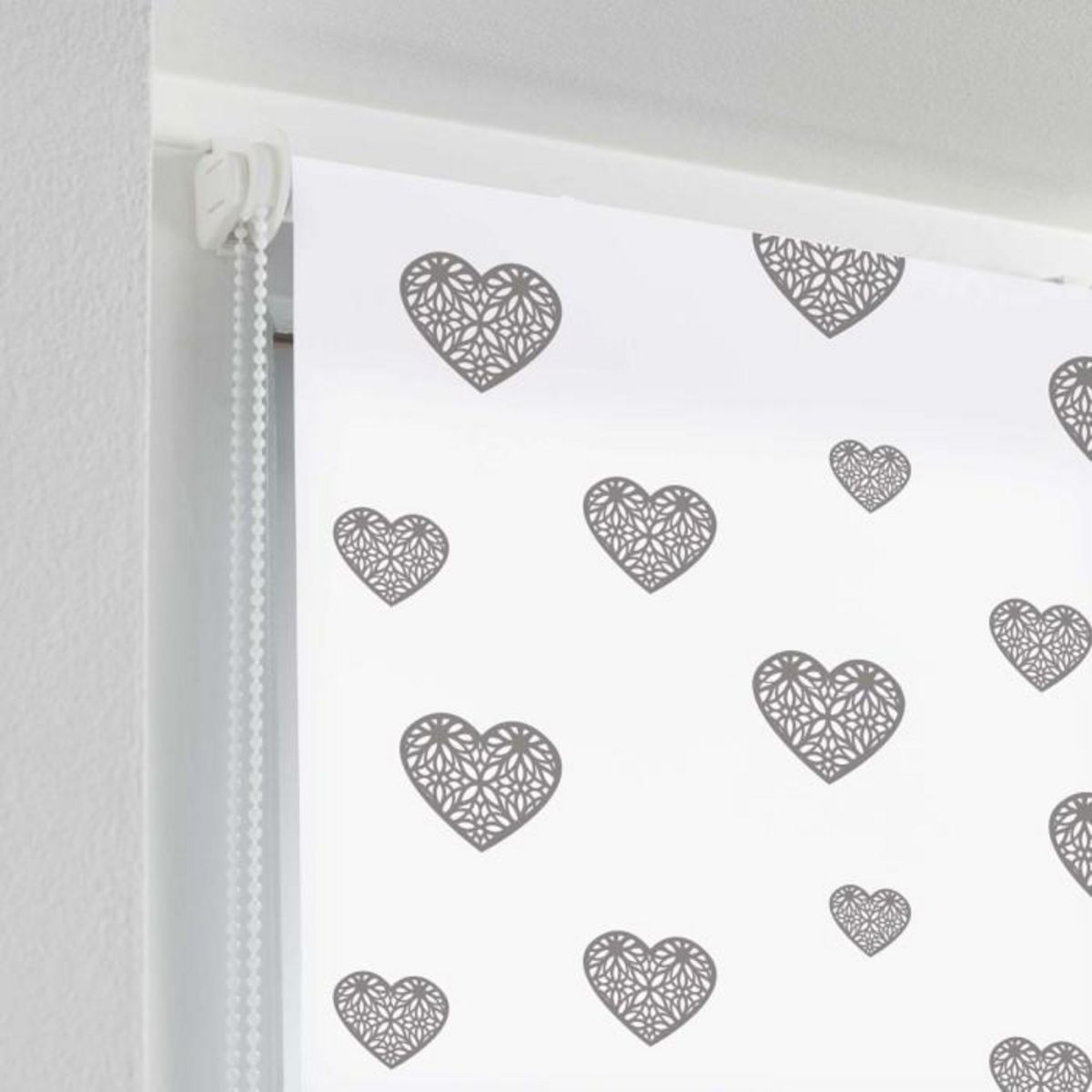 Paris Prix Store Enrouleur Tamisant  Piccolino  60x180cm Argent