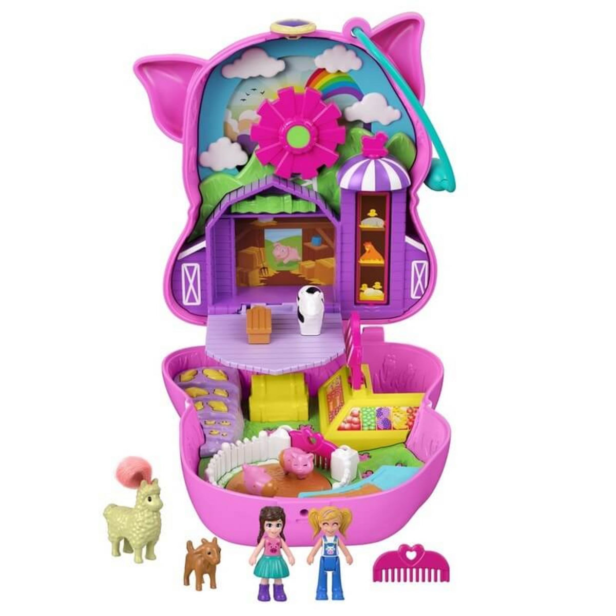 MATTEL Polly Pocket La Ferme De Cochonet