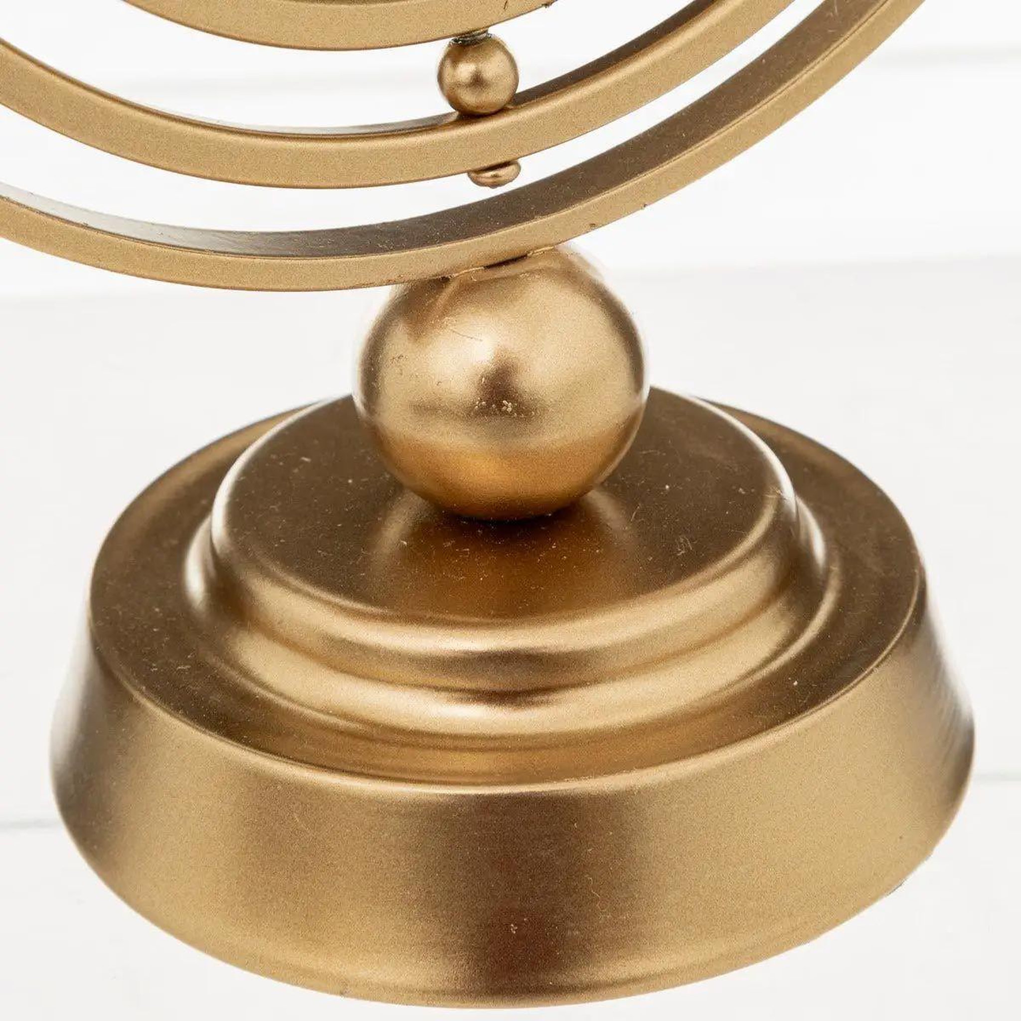 Voir la diapositive 3 : ATMOSPHERA Sablier déco vintage  bota  25cm or