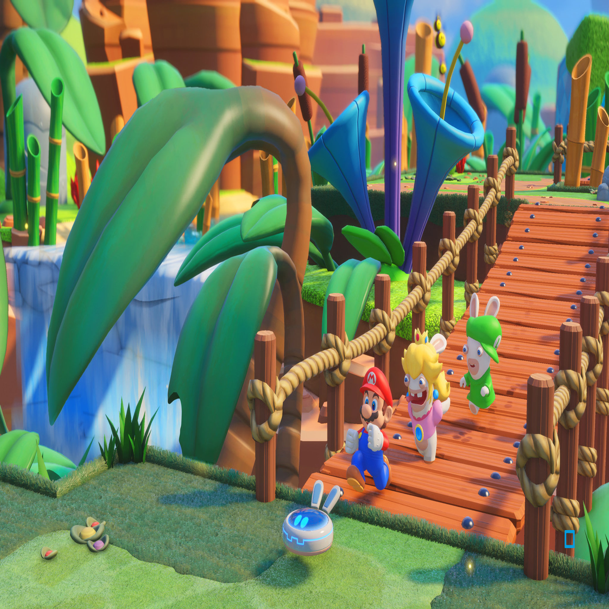 Voir la diapositive 6 : Mario + The Lapin Crétins Kingdom Battle Edition Gold Nintendo Switch