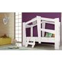 Voir la diapositive 6 : Lit enfant cabane avec sommier  couchage 90 x 190 cm BROUSSE