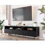 Voir la diapositive 3 : BEST MOBILIER Sorolla - meuble tv - 195 cm