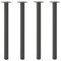 Voir la diapositive 2 : VIDAXL Pieds de table basse 4 pcs anthracite 72-74 cm acier