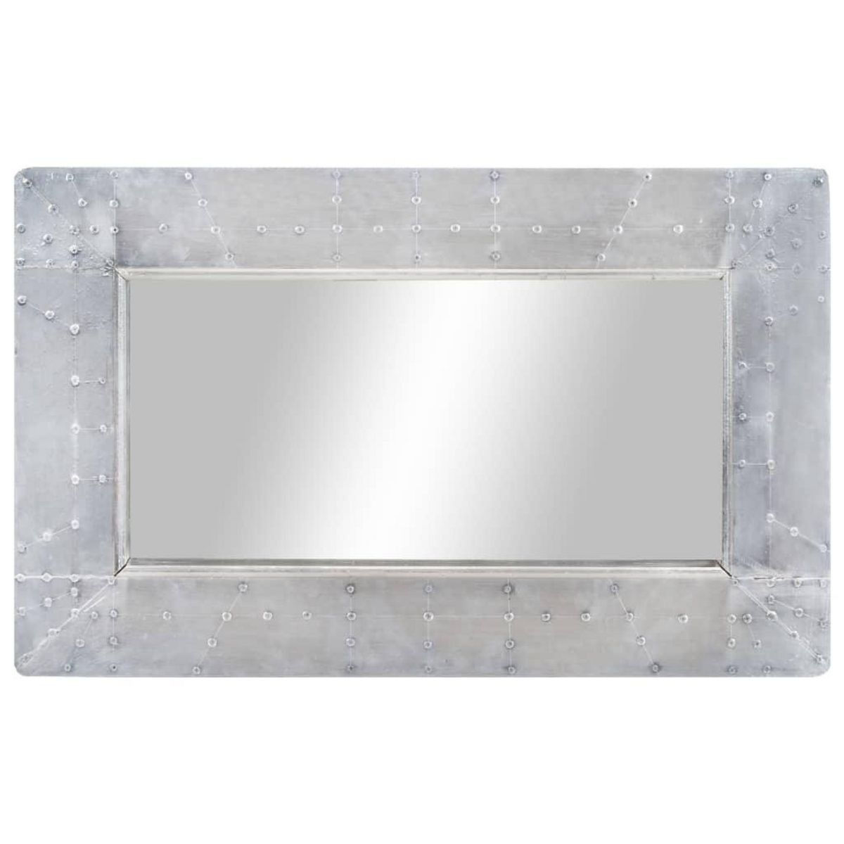 VIDAXL Miroir de style aviation 80x50 cm Metal