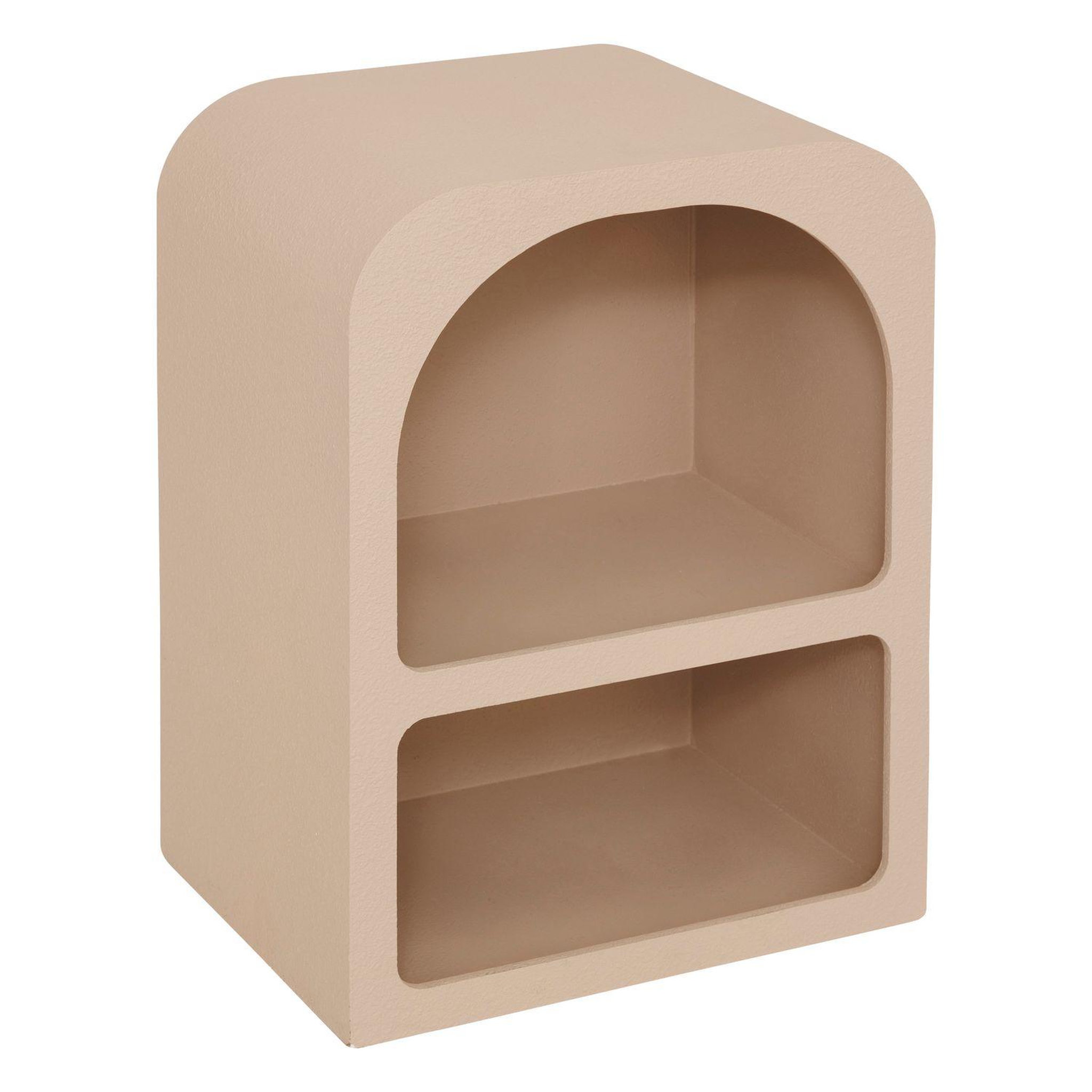 ATMOSPHERA Table de chevet 2 niches soleya - beige