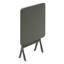 Voir la diapositive 2 : HESPERIDE Table basse pliante carrée 2 places GREENSBORO