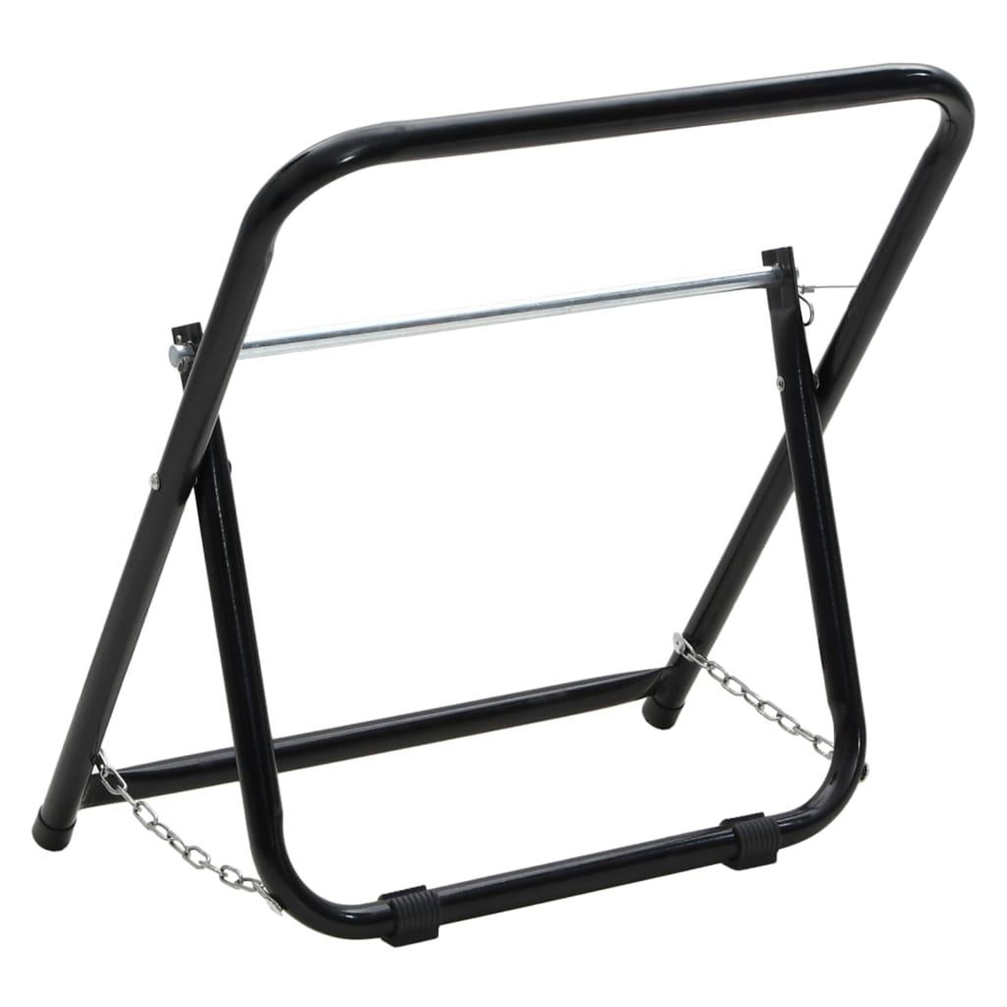 Voir la diapositive 5 : VIDAXL Chariot pour enrouleur de tuyau 48 cm 45 kg noir