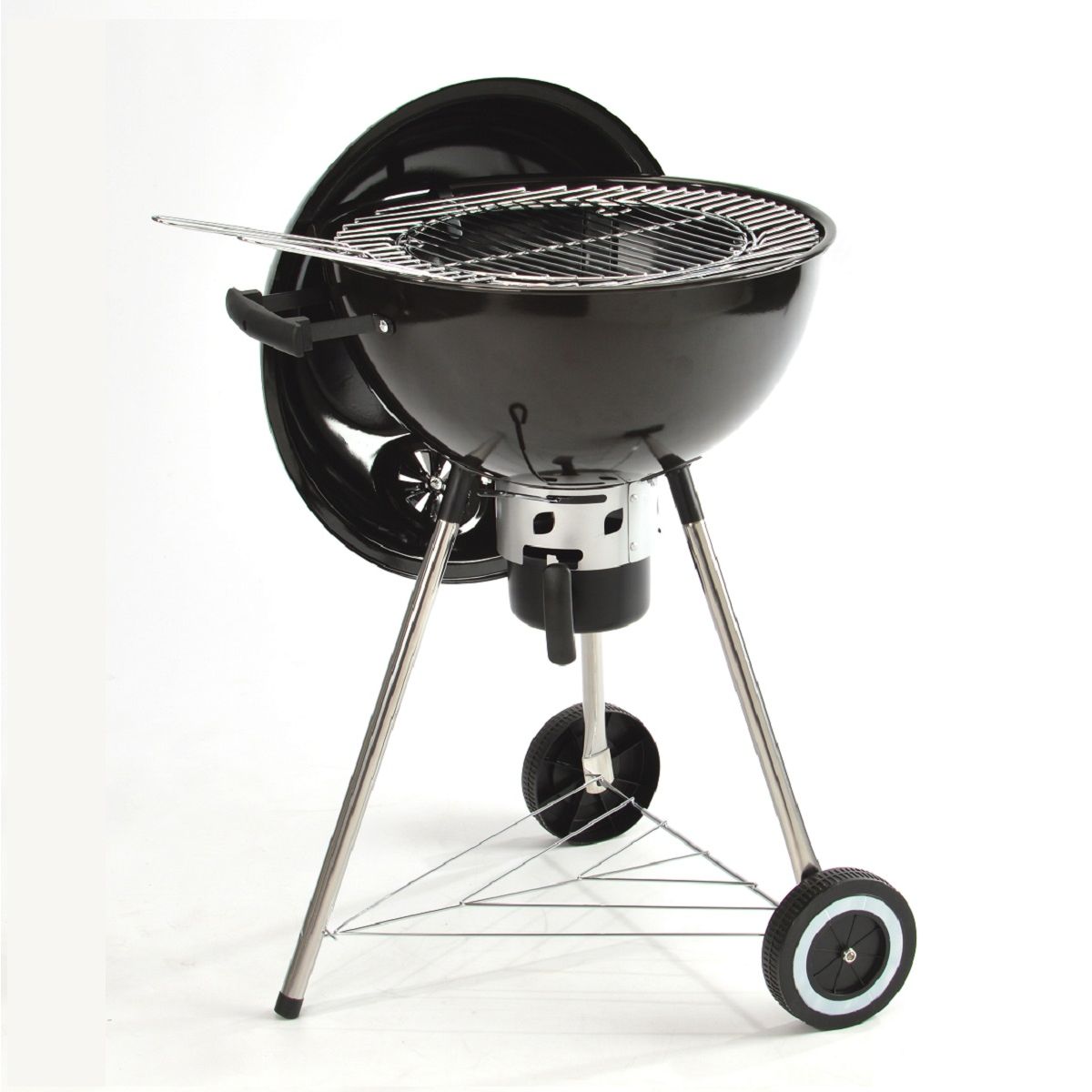 LANDMANN Barbecue charbon de bois en acier - Boule Diamètre 44 cm