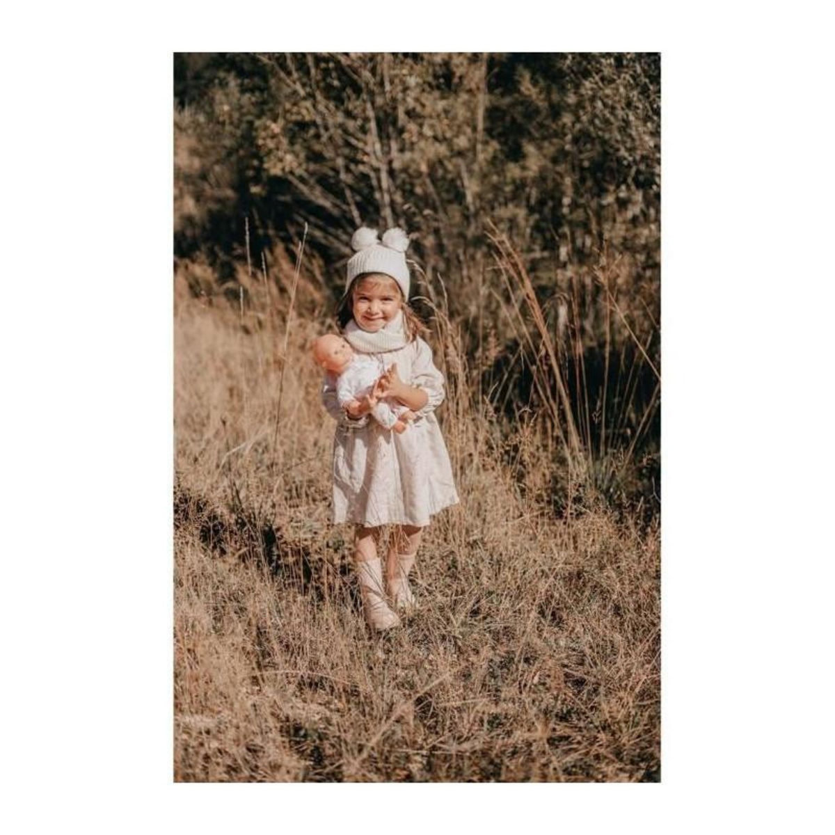 SMOBY Poupon Baby Nurse bébé d'amour 32 cm - Smoby - Mixte - Souple - Tenue colorée