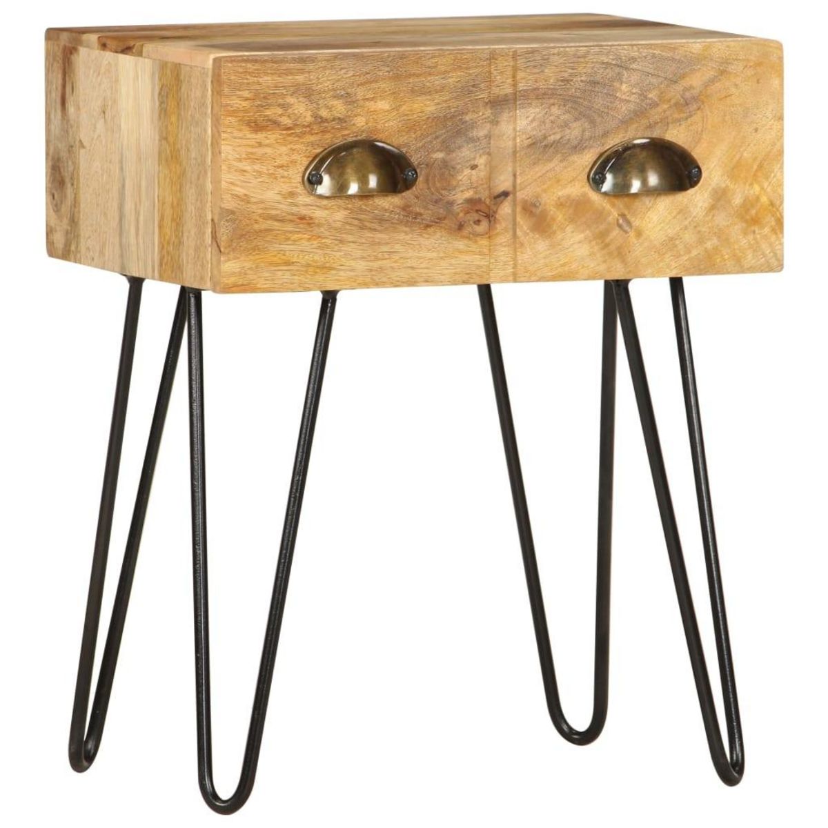 VIDAXL Table de chevet 40 x 30 x 50 cm Bois de manguier massif