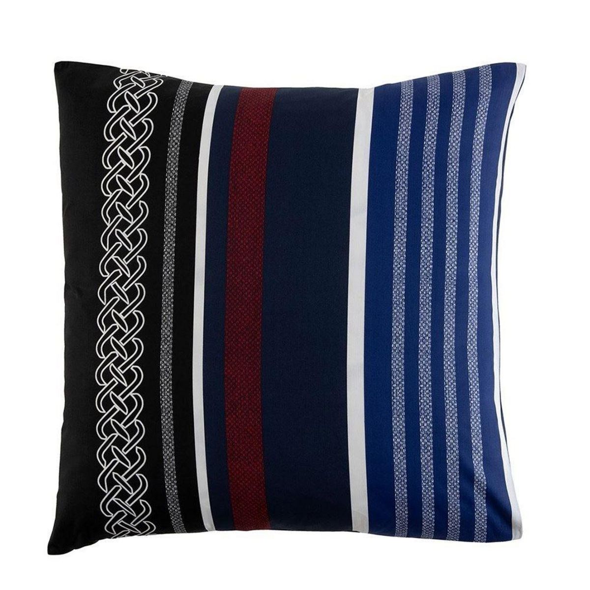 ATELIER DU COTON Housse de couette 260x240 + 2 taies Azul coton Percale 71 fils