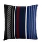 Voir la diapositive 4 : ATELIER DU COTON Housse de couette 260x240 + 2 taies Azul coton Percale 71 fils