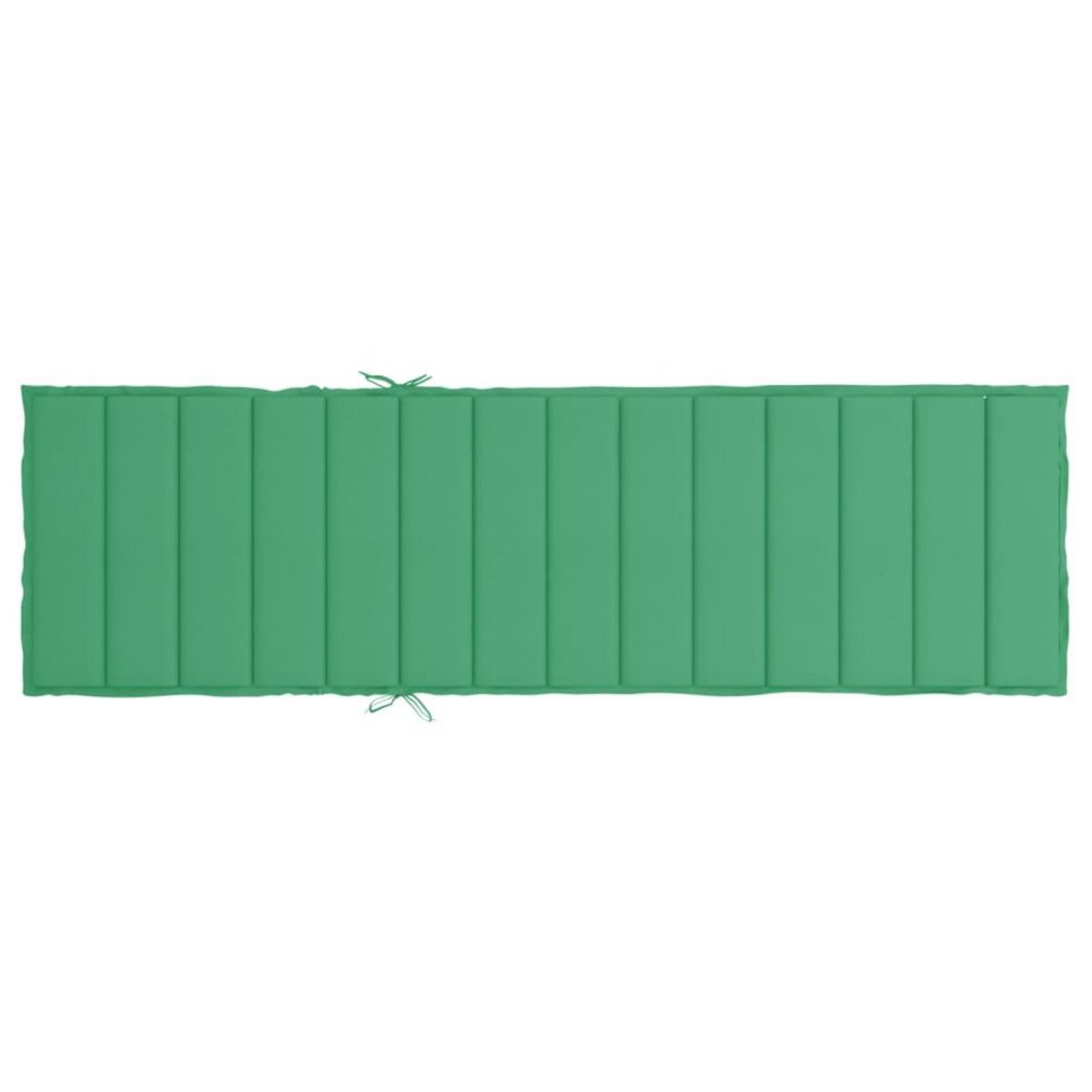 VIDAXL Coussin de chaise longue vert 200x70x3 cm tissu oxford
