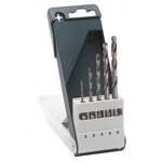 BOSCH Coffret de 5 forets HSS-G métal, Diam.2-3-4-5-6 mm BOSCH