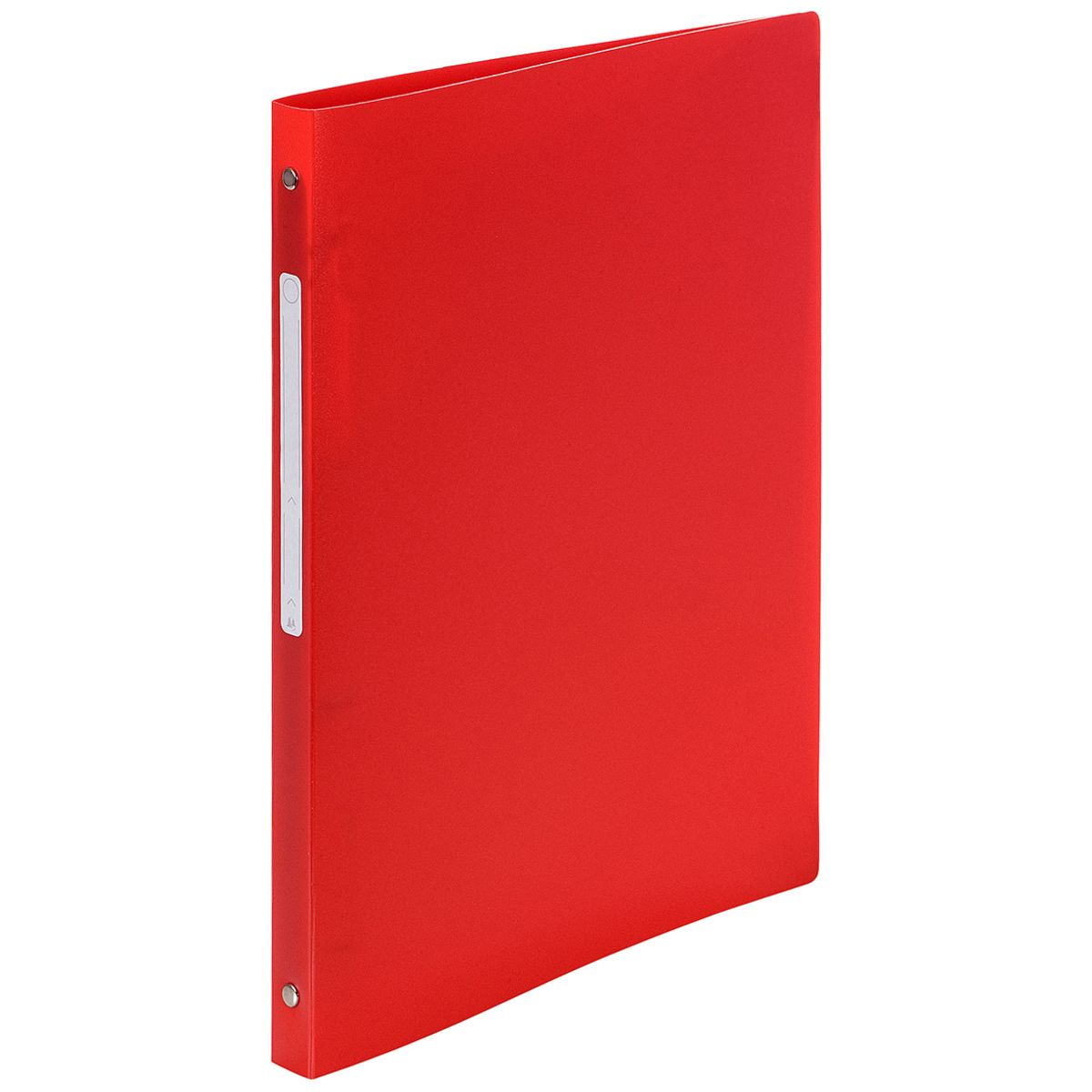 EXACOMPTA Cahier classeur A4 sans recharge dos 20 mm 4 anneaux rouge