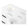 Voir la diapositive 6 : SENCO Plaque de cuisson électrique - SENCOR - SCP 2253WH-EUE4 - 2500 W - 2 foyers - Blanc