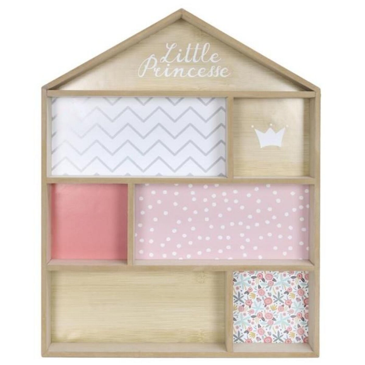 Paris Prix Étagère Déco pour Enfant  Maison  50cm Rose