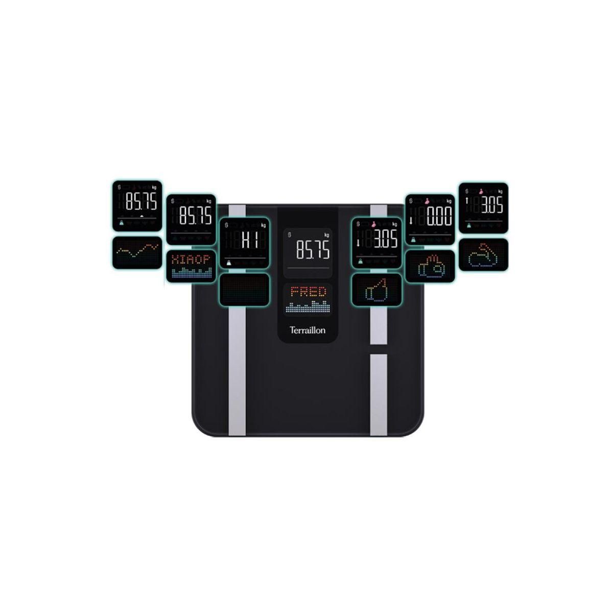 Terraillon Pèse personne impédancemètre Body Color Connect