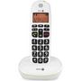 Voir la diapositive 2 : Doro Téléphone sans fil dect blanc sans répondeur - phoneeasy100w