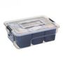 Voir la diapositive 1 :  Boîte de Rangement  Samba  5L Gris