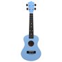 Voir la diapositive 6 : VIDAXL Jeu de ukulélé soprano avec sac pour enfants Bleu azuré 23
