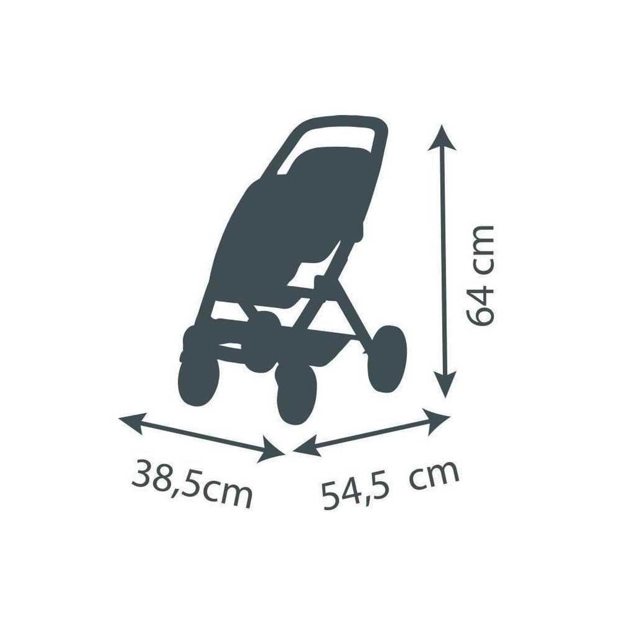 Voir la diapositive 4 : SMOBY SMOBY - Maxi-Cosi Poussette Jumeaux Rose - des 3 ans