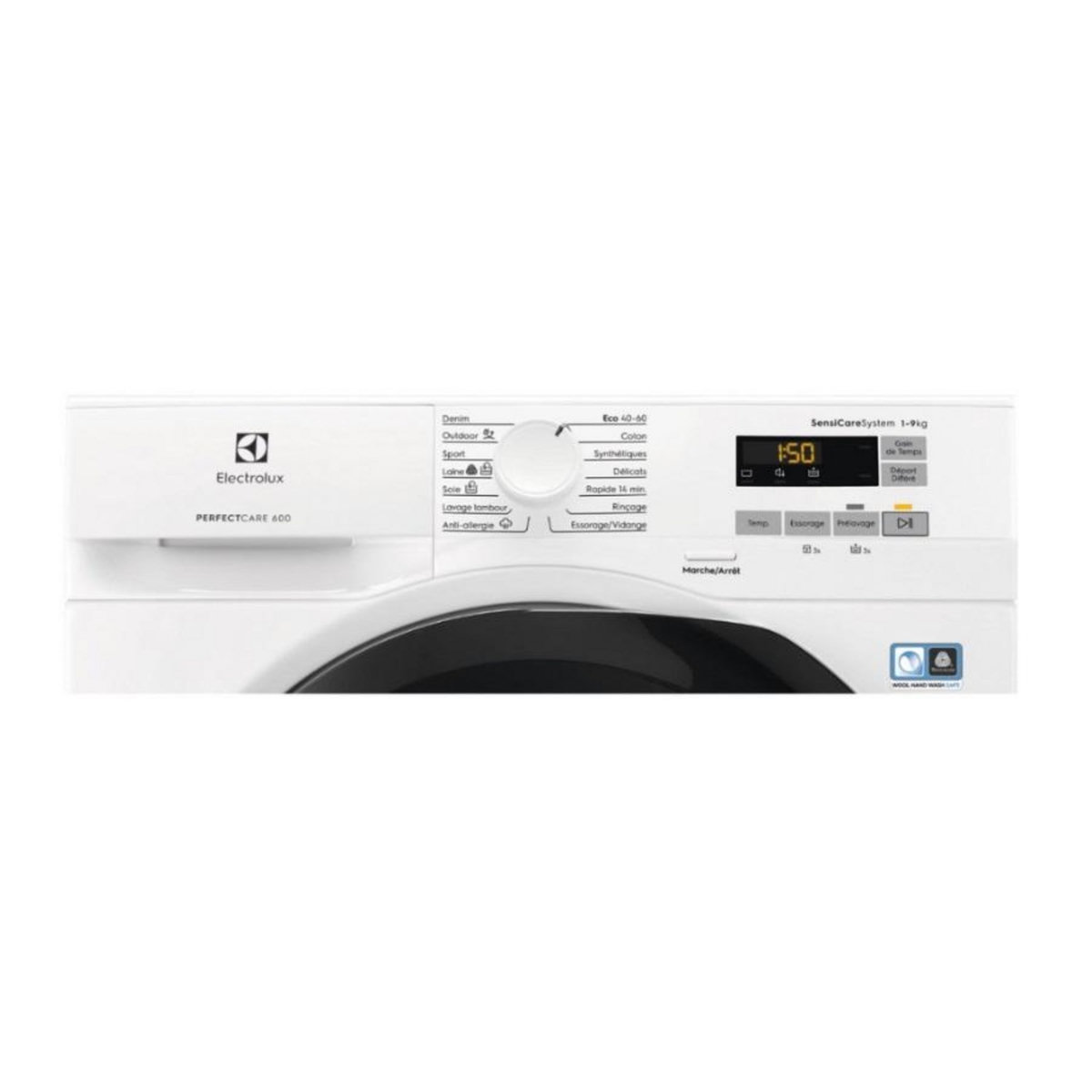 ELECTROLUX Lave-linge frontal 9kg 1400 tours/min - EW6F1495FC