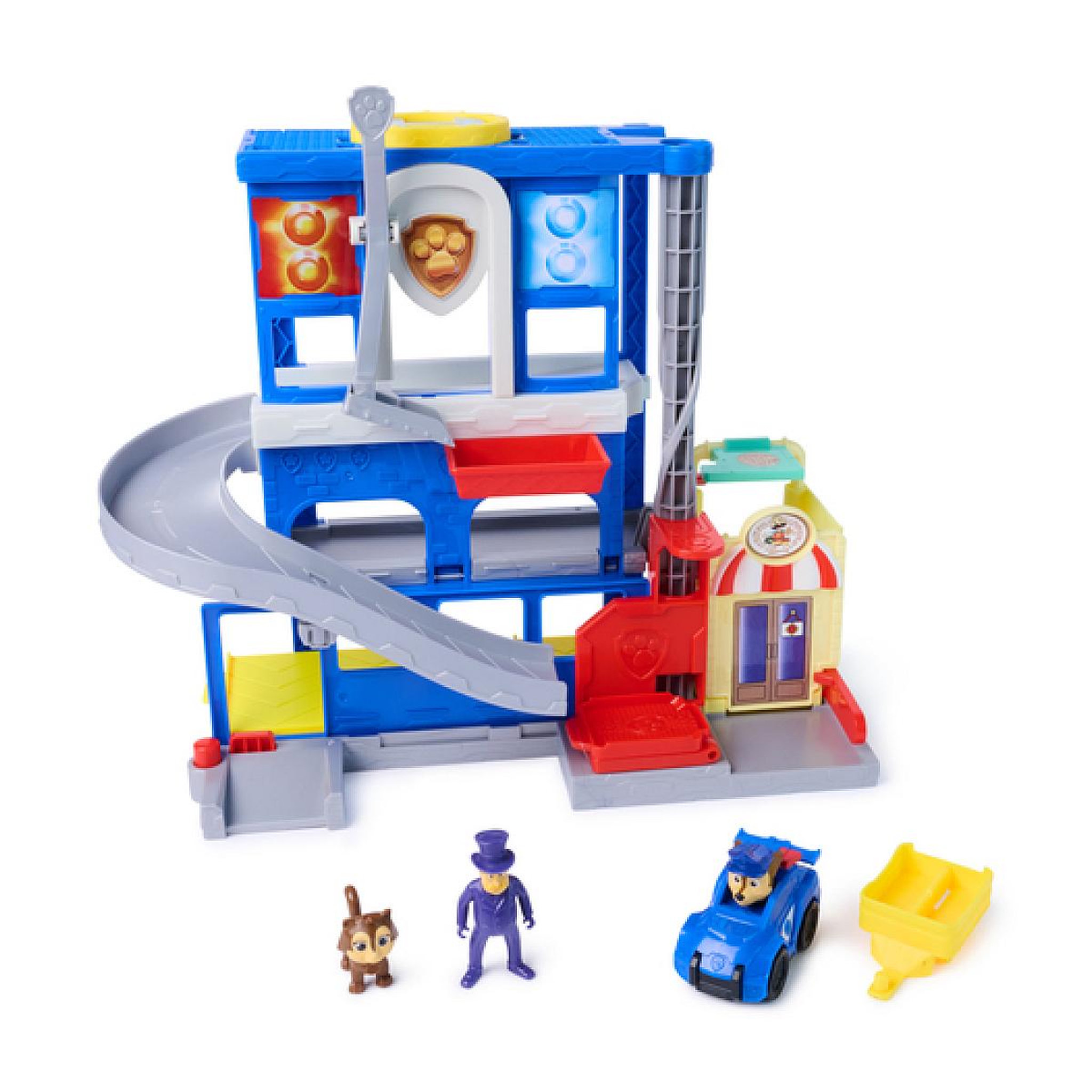 Voir la diapositive 2 : SpinMaster Pat Patrouille - Poste De Police Pup Squad Search  and  Rescue Mission Détectives